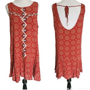 Thml shift aztec print boho dress